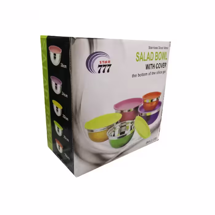 لگن اشپزخانه 777 استار مدل BWLS-105 مجموعه 5 عددی