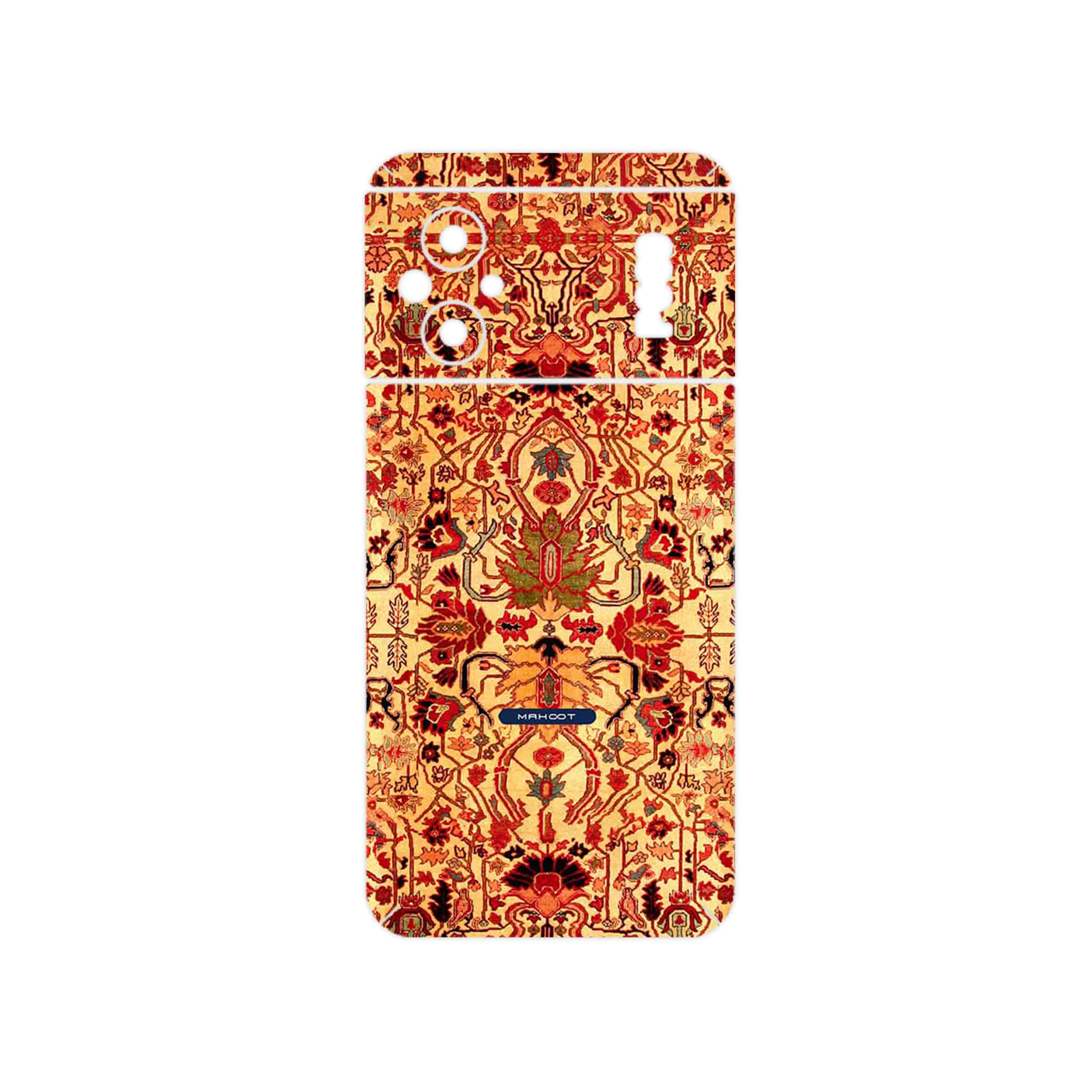 برچسب پوششی ماهوت مدل Persian_Carpet_Yellow مناسب برای گوشی موبایل شیائومی Poco M5