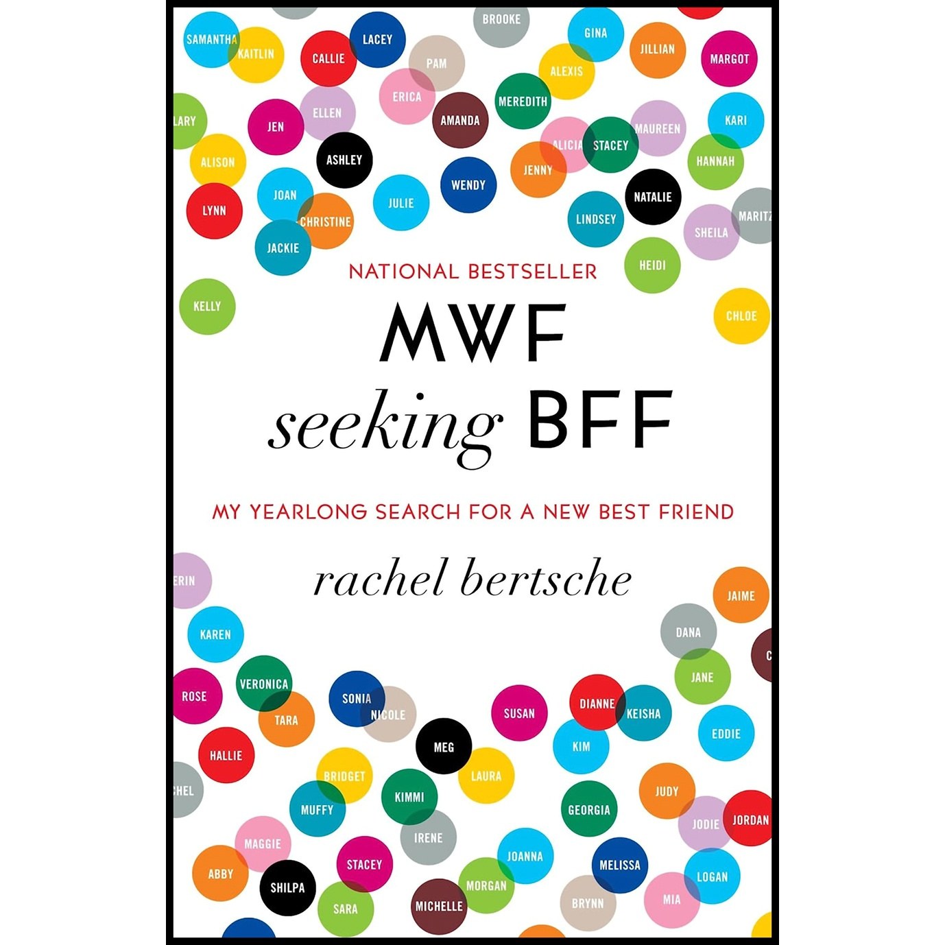 کتاب زبان اصلی MWF Seeking BFF اثر Rachel Bertsche انتشارات Ballantine Books