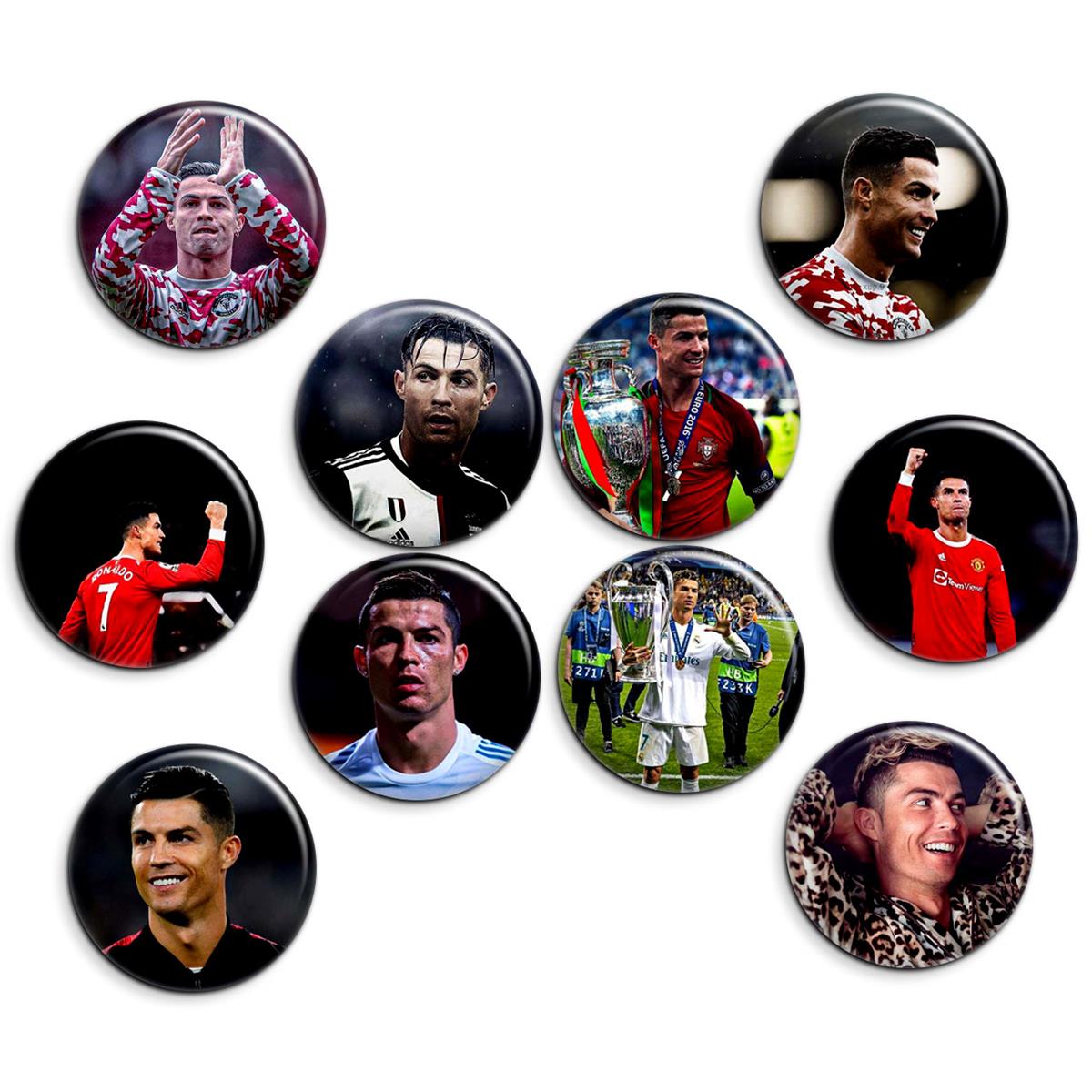 پیکسل پرمانه طرح کریستیانو رونالدو کد pmg.8123 مجموعه 10 عددی