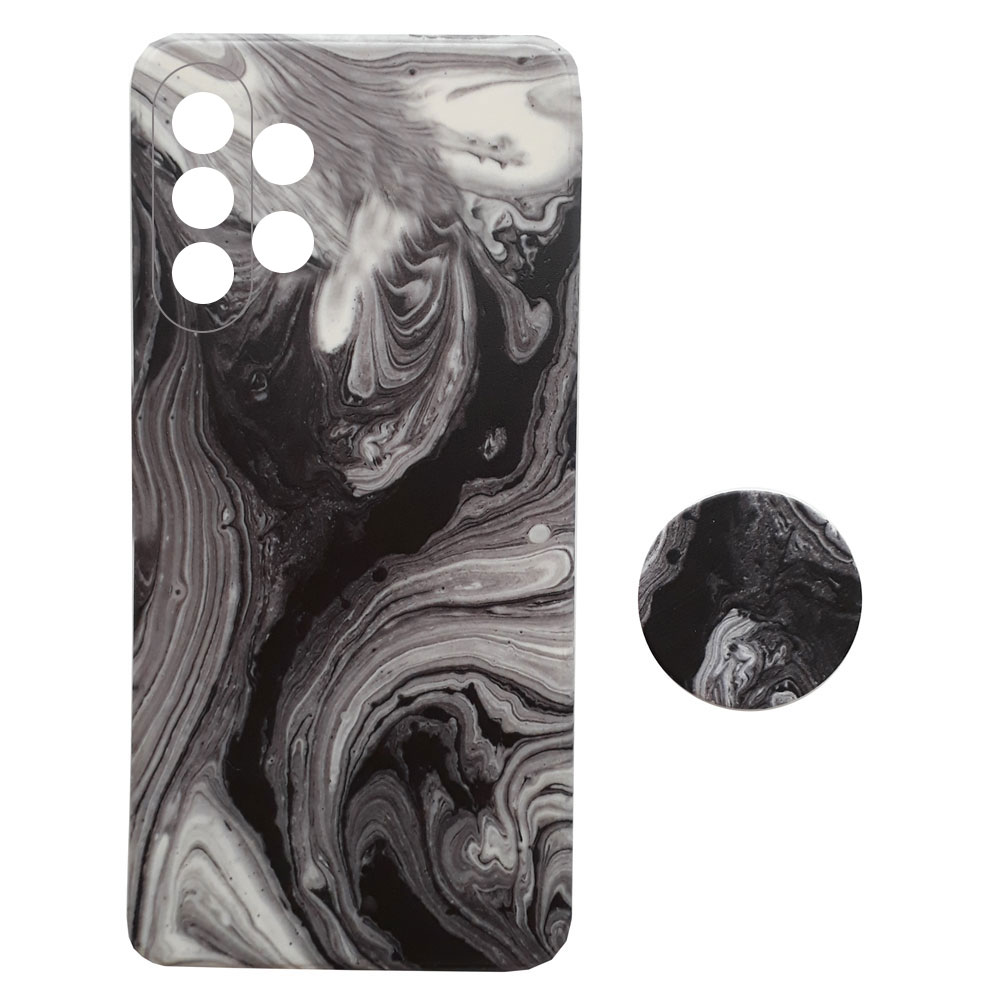 کاور طرح یونیکا کد S7643 مناسب برای گوشی موبایل سامسونگ Galaxy A32 4G به همراه پایه نگهدارنده