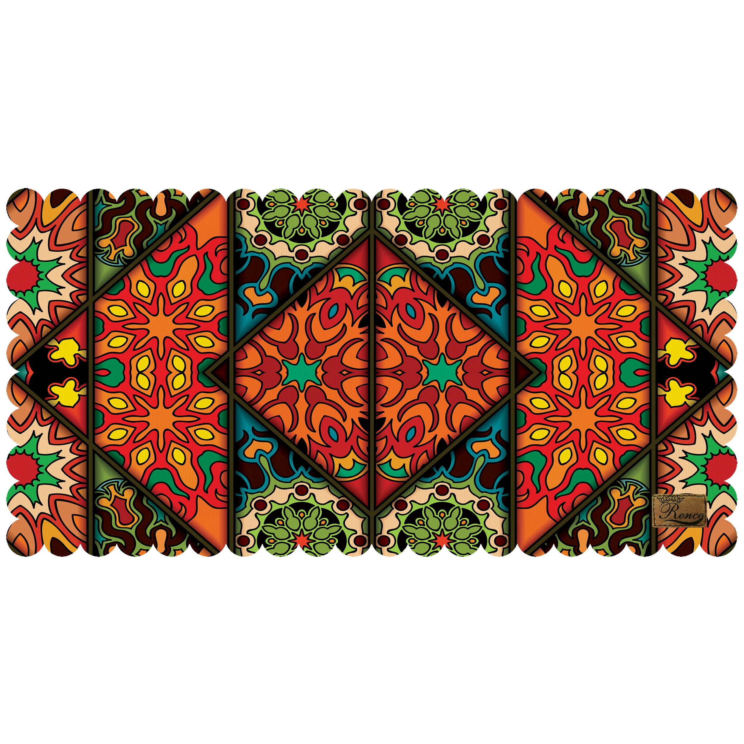 رانر رومیزی مخمل رنس مدل R8-42542 سایز 30x60 سانتی متر