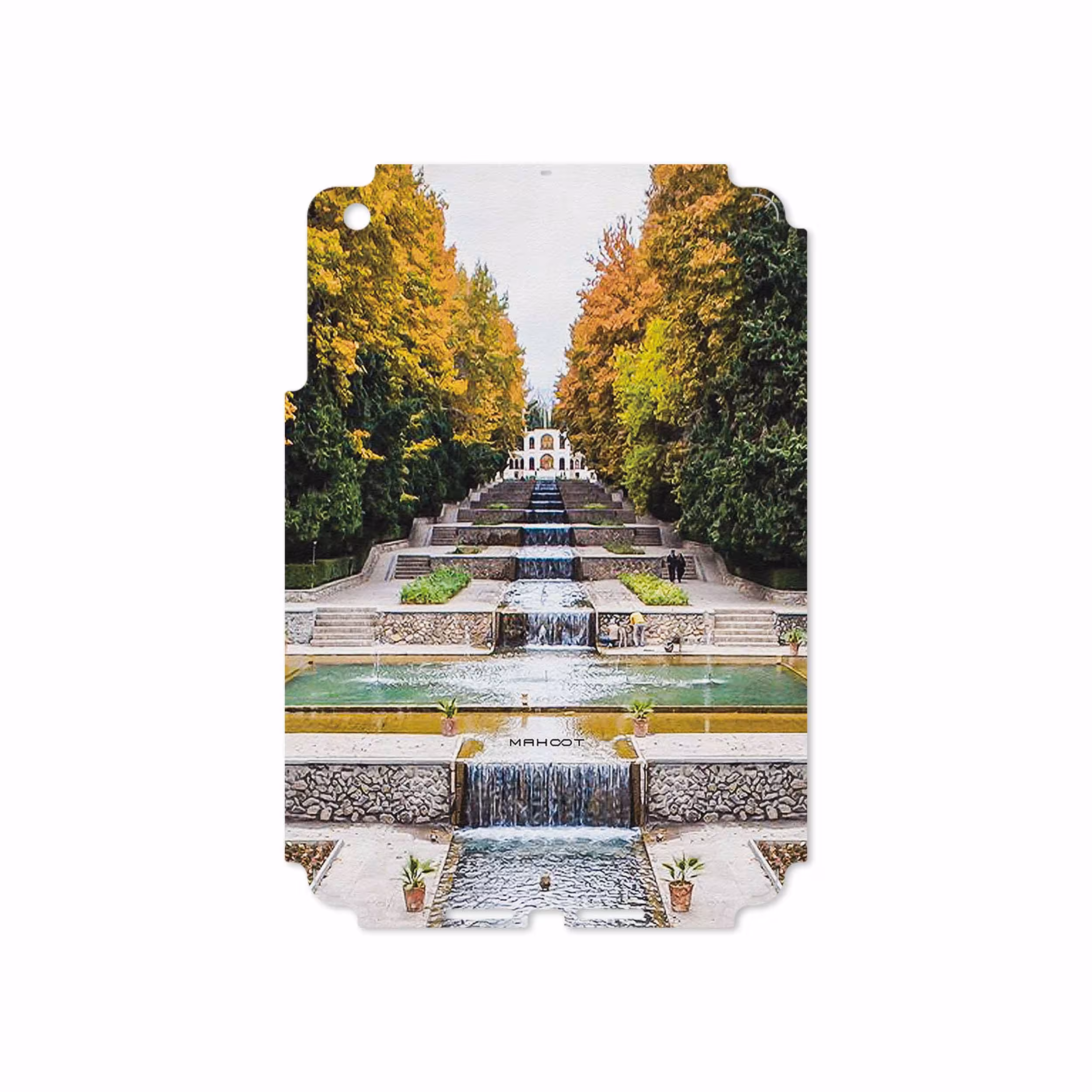 برچسب پوششی ماهوت مدل SHAHZADEH-Garden مناسب برای تبلت اپل iPad mini 2012 A1455
