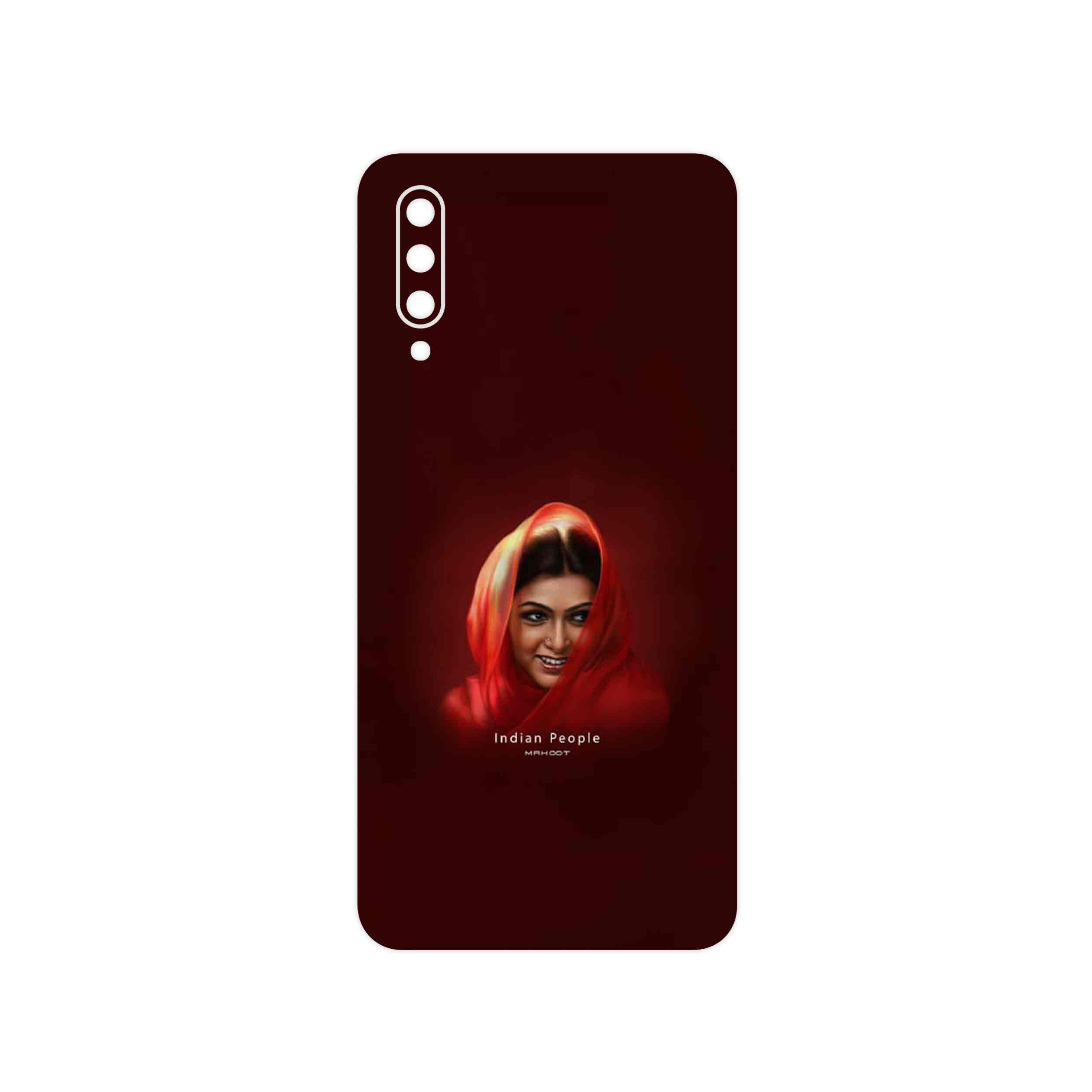 برچسب پوششی ماهوت مدل Portrait of an Indian Woman مناسب برای گوشی موبایل سامسونگ Galaxy A30s