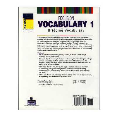 کتاب Focus On Vocabulary اثر جمعی از نویسندگان انتشارات الوندپویان دو جلدی