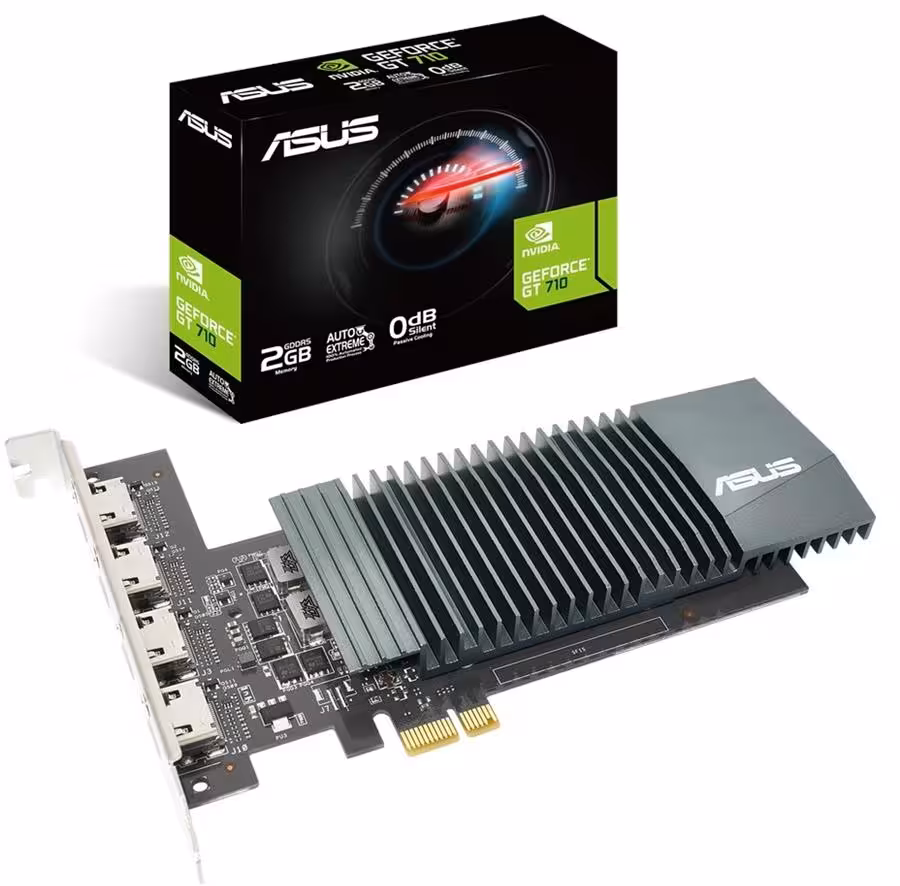 کارت گرافیک  ایسوس مدل GT710-4H-SL-2GD5 حافظه 2 گیگابایت