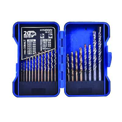 مجموعه 20 عددی مته هیوندای مدل BT20