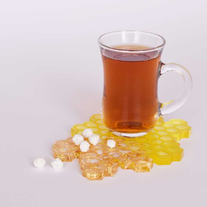 قالب رزین مدل زیرلیوانی طرح کندو