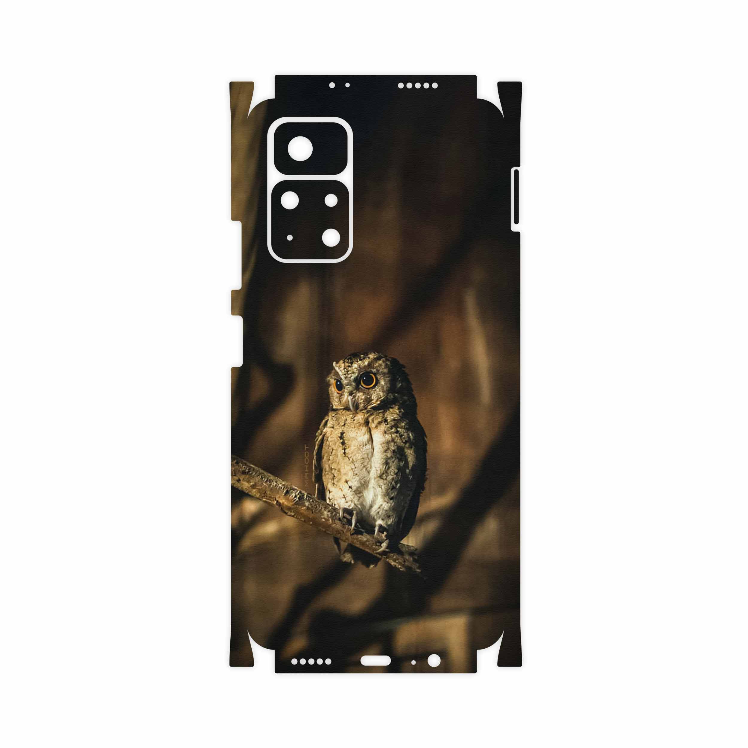 برچسب پوششی ماهوت مدل Owl-FullSkin مناسب برای گوشی موبایل شیائومی Poco M4 Pro 5G