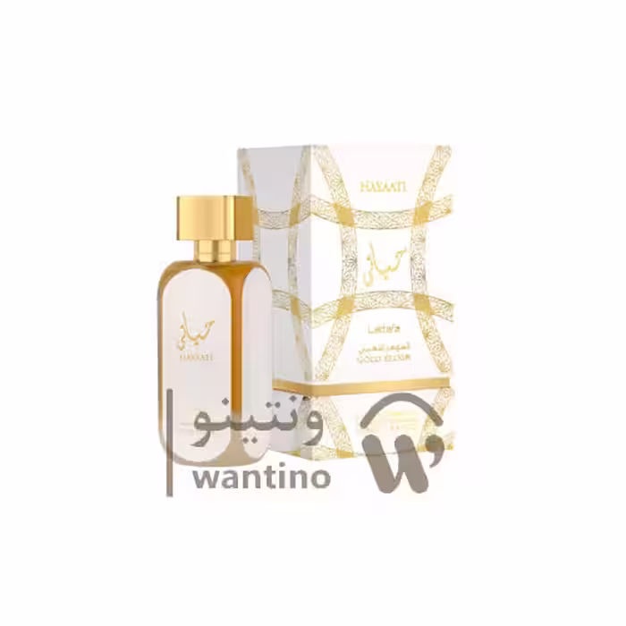 عطر ادکلن حیاتی گلد الکسیر لطافه (Lattafa Hayaati Gold Elixir)
