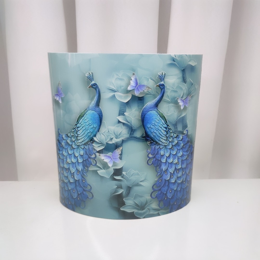 لوستر دیواری طرح طاووس