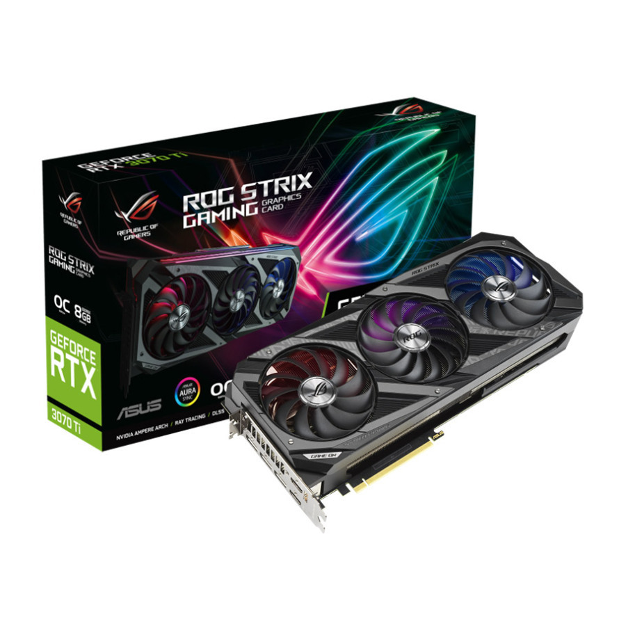 کارت گرافیک ایسوس ROG STRIX RTX 3070 TI O8G GAMING