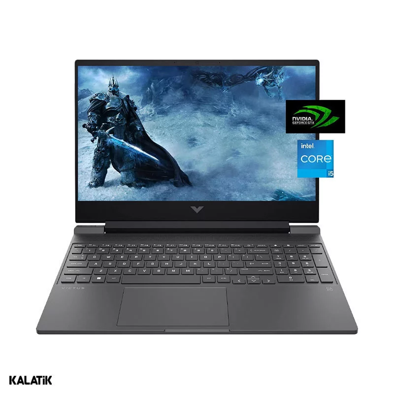 لپ تاپ 15.6 اینچ اچ پی مدل HP Victus 15-FA0031DX-Z (Core i5 12450H-512GB SSD-8GB)