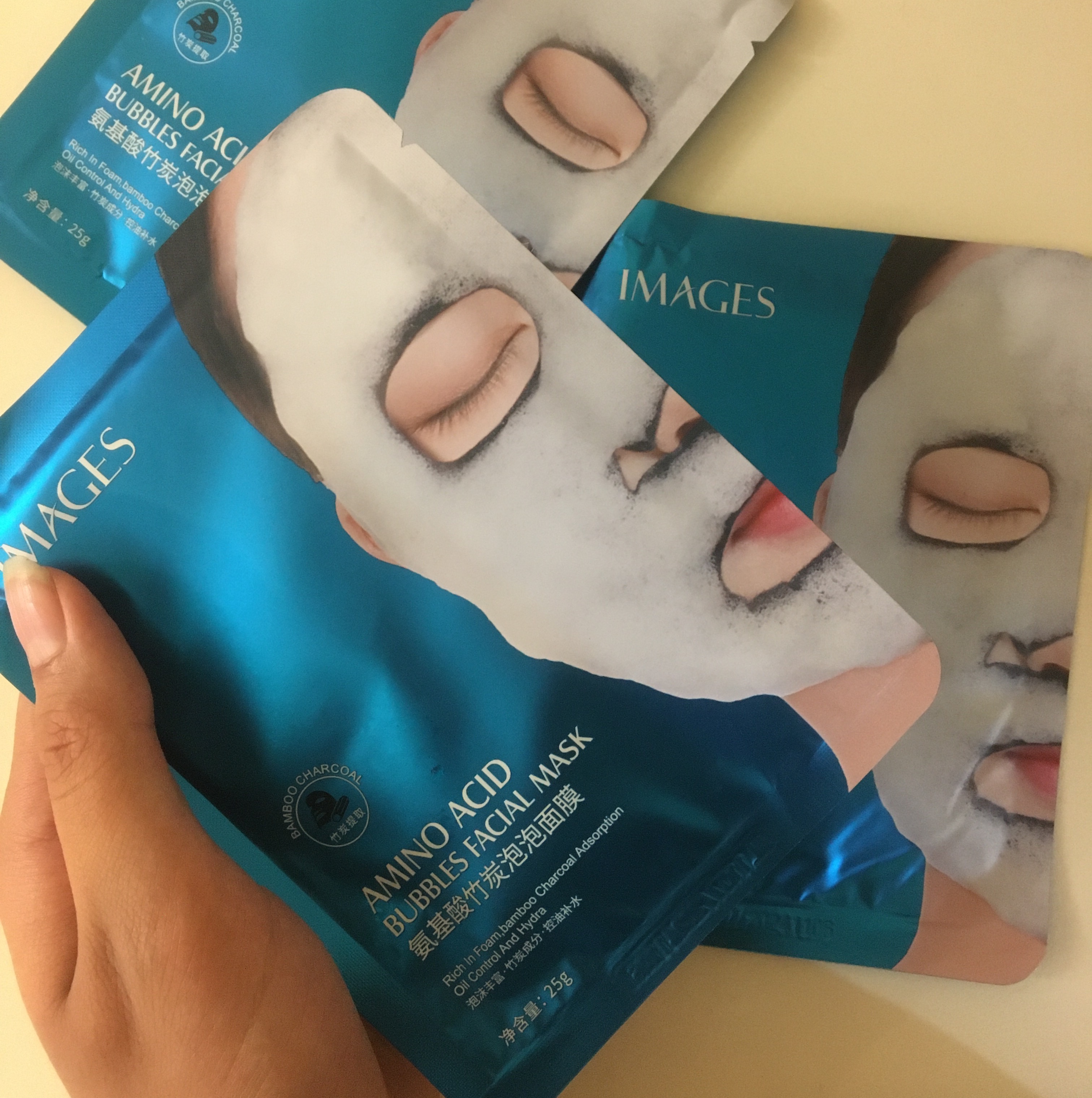 ماسک ورقه ای حبابی آمینواسید ایمیجز