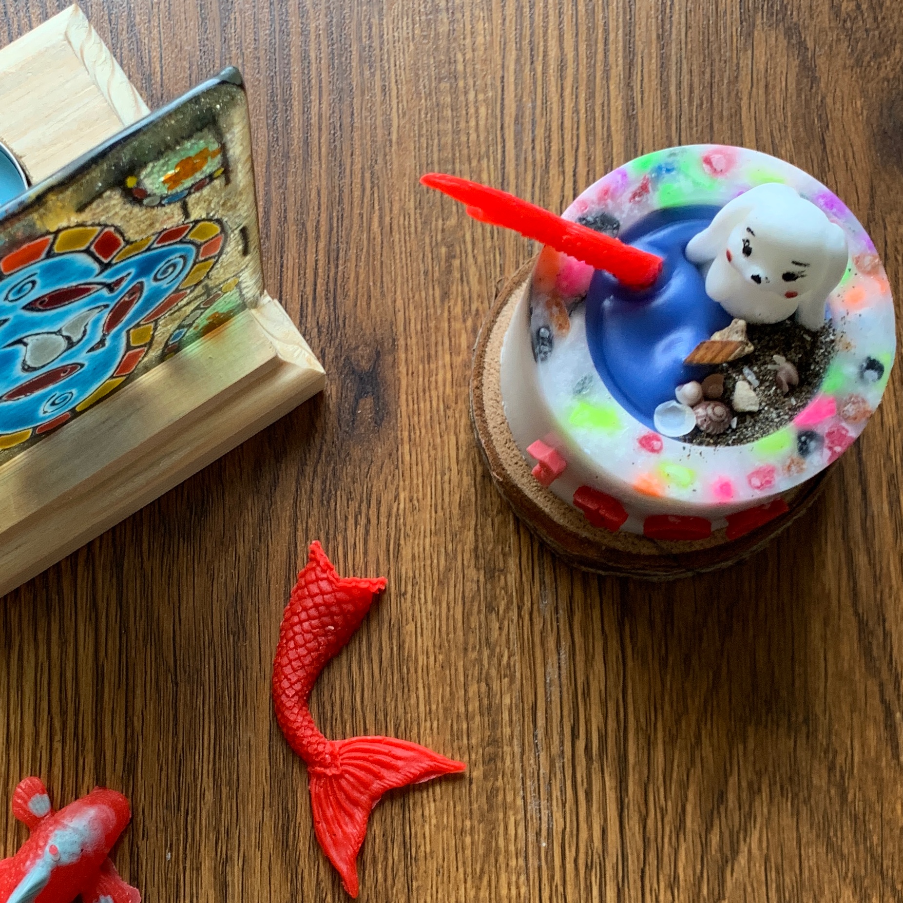 شمع حوضچه فانوسی