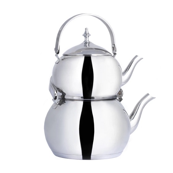 کتری و قوری استیل کی اس تی مدل 2023