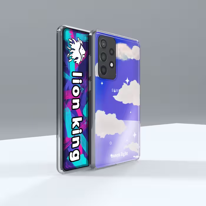 کاور لاین کینگ مدل هولوگرامی Cloud مناسب برای گوشی موبایل سامسونگ Galaxy A53