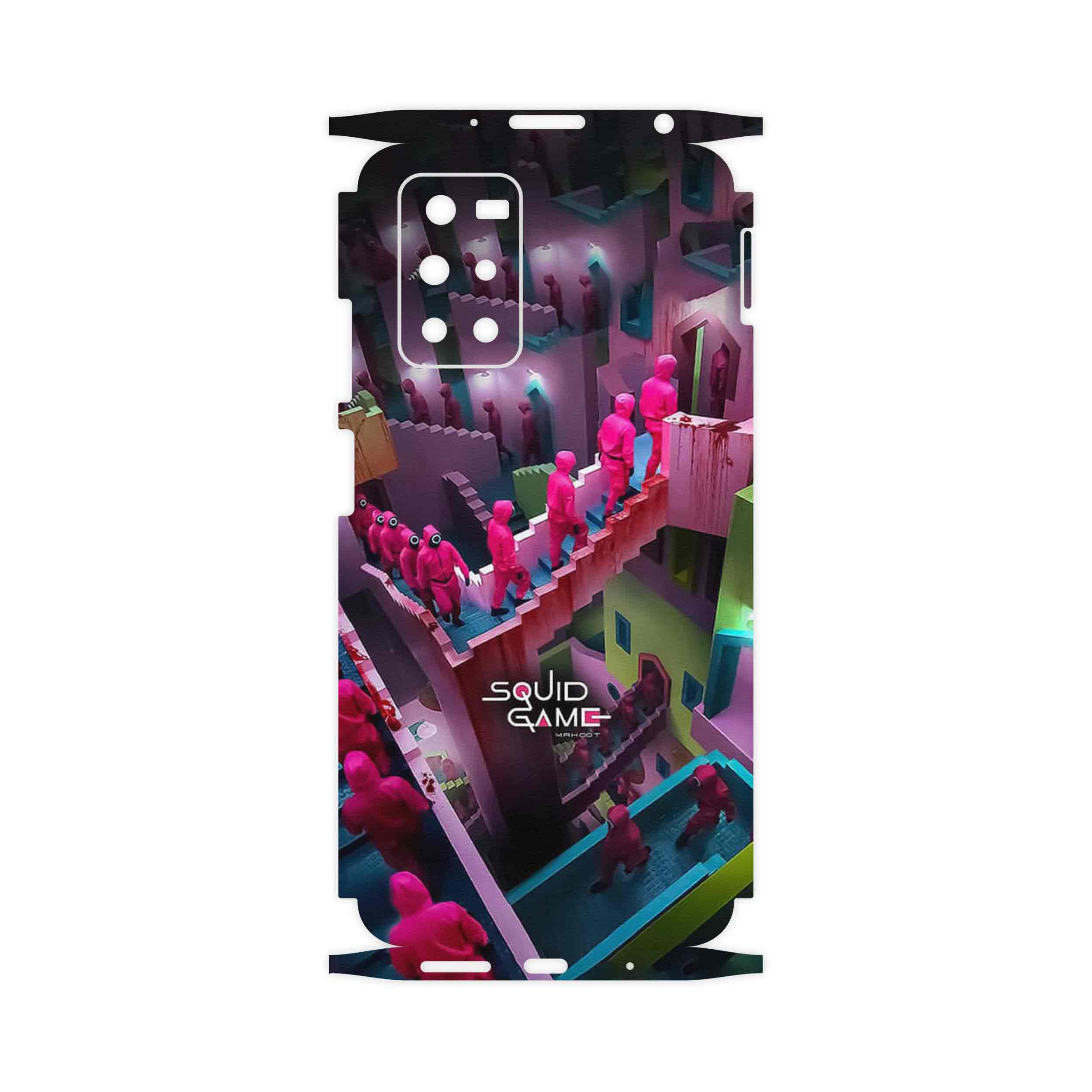 برچسب پوششی ماهوت مدل Squid Game-FullSkin مناسب برای گوشی موبایل شیائومی Redmi Note 11 4G