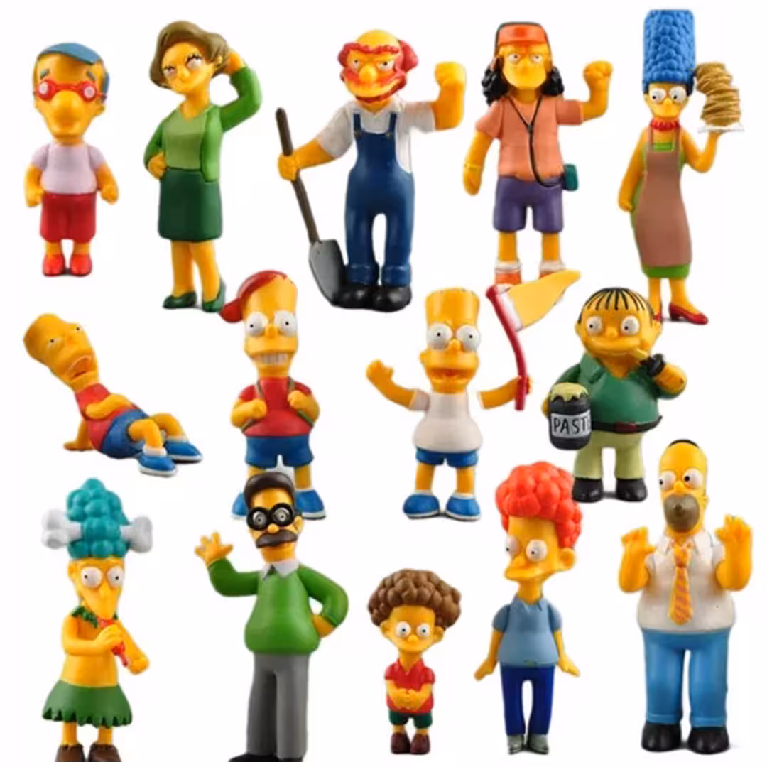 فیگور سیمپسون ها The Simpsons مجموعه 14 عددی