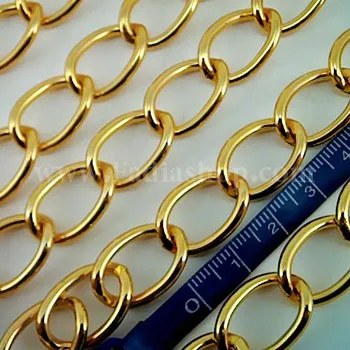 زنجیر تزئینی طلایی