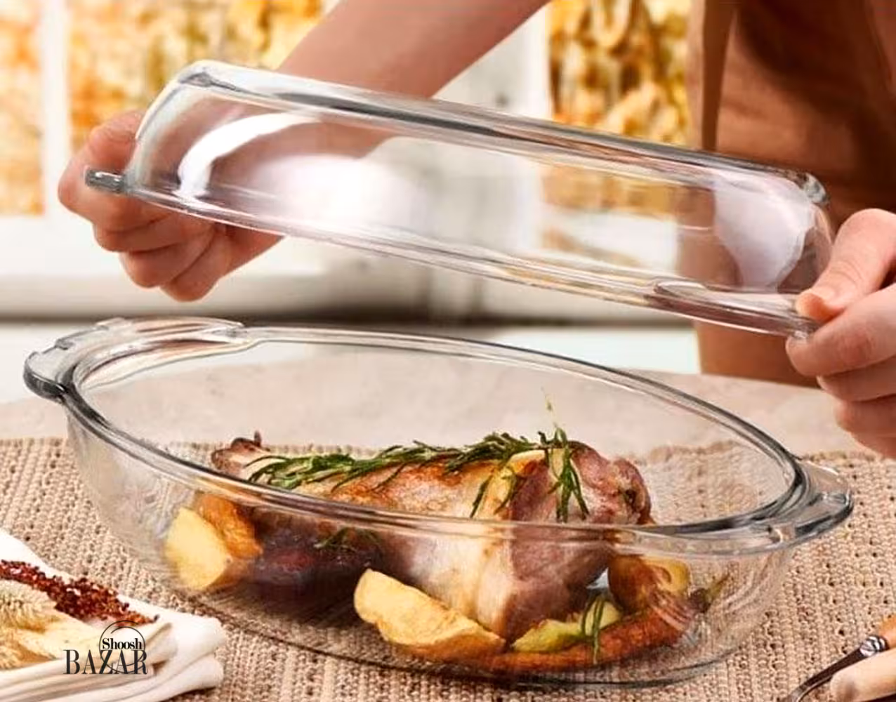 تابه بیضی درب دار پاشاباغچه کد 59072