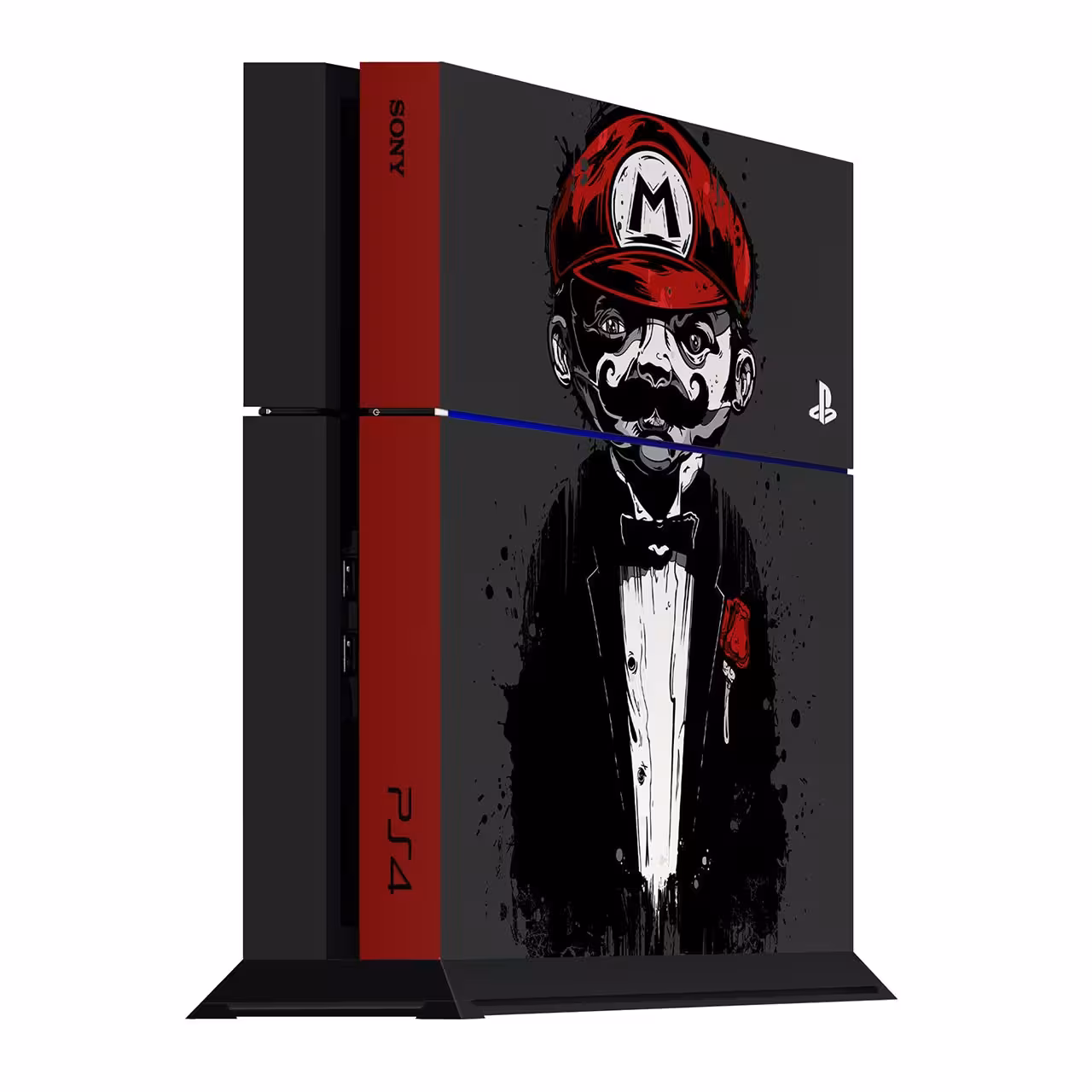 برچسب عمودی پلی استیشن 4 ونسونی طرح Super Mario Father