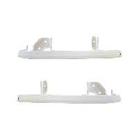 ابرویی زیر چراغ خودرو مدل AB-PRD-WHI-106 مناسب برای پراید مجموعه 2 عددی