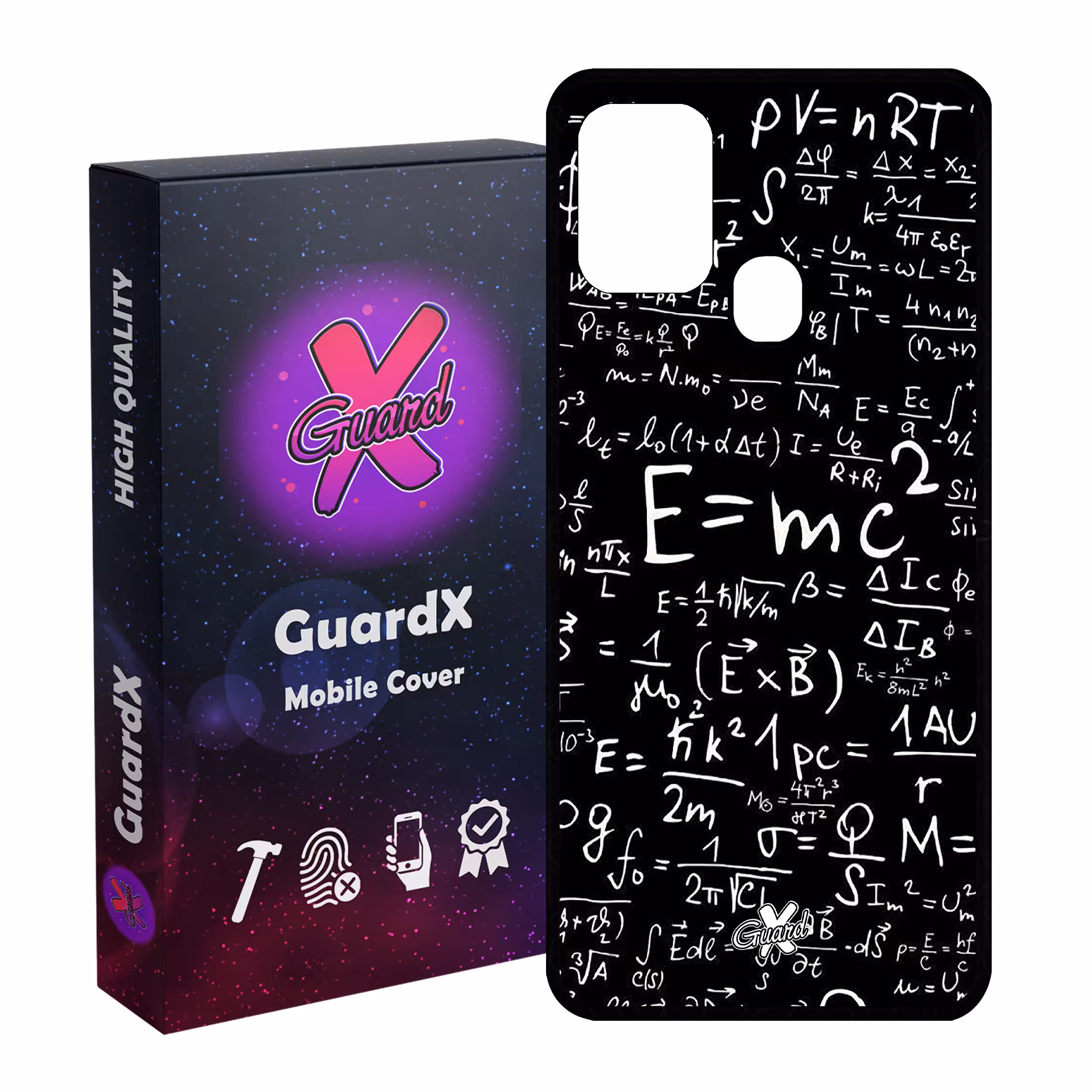 کاور گارد ایکس طرح فیزیک مدل Glass10085 مناسب برای گوشی موبایل سامسونگ Galaxy M31 / M31 Prime / F41