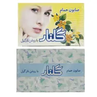 صابون شستشو گلنار مدل لیمون وزن 130 گرم مجموعه 2 عددی