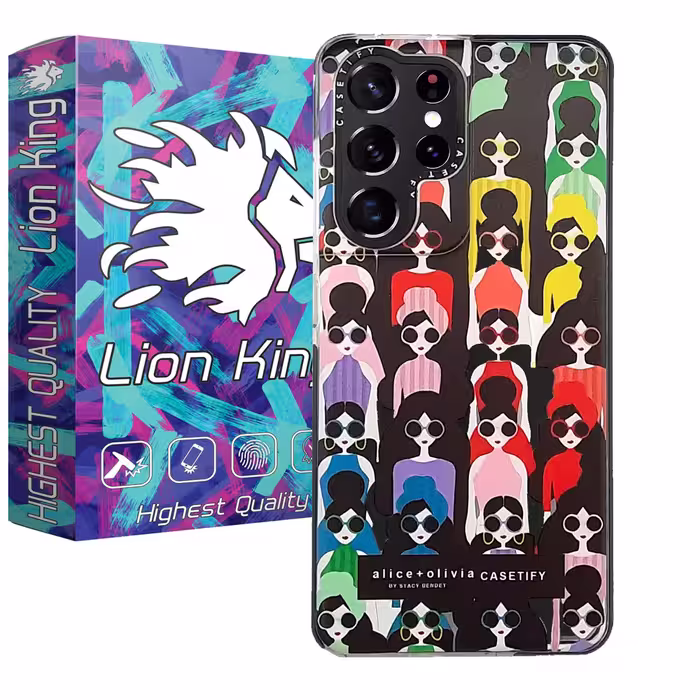 کاور لاین کینگ مدل casetifygirls مناسب برای گوشی موبایل سامسونگ Galaxy S22 Ultra