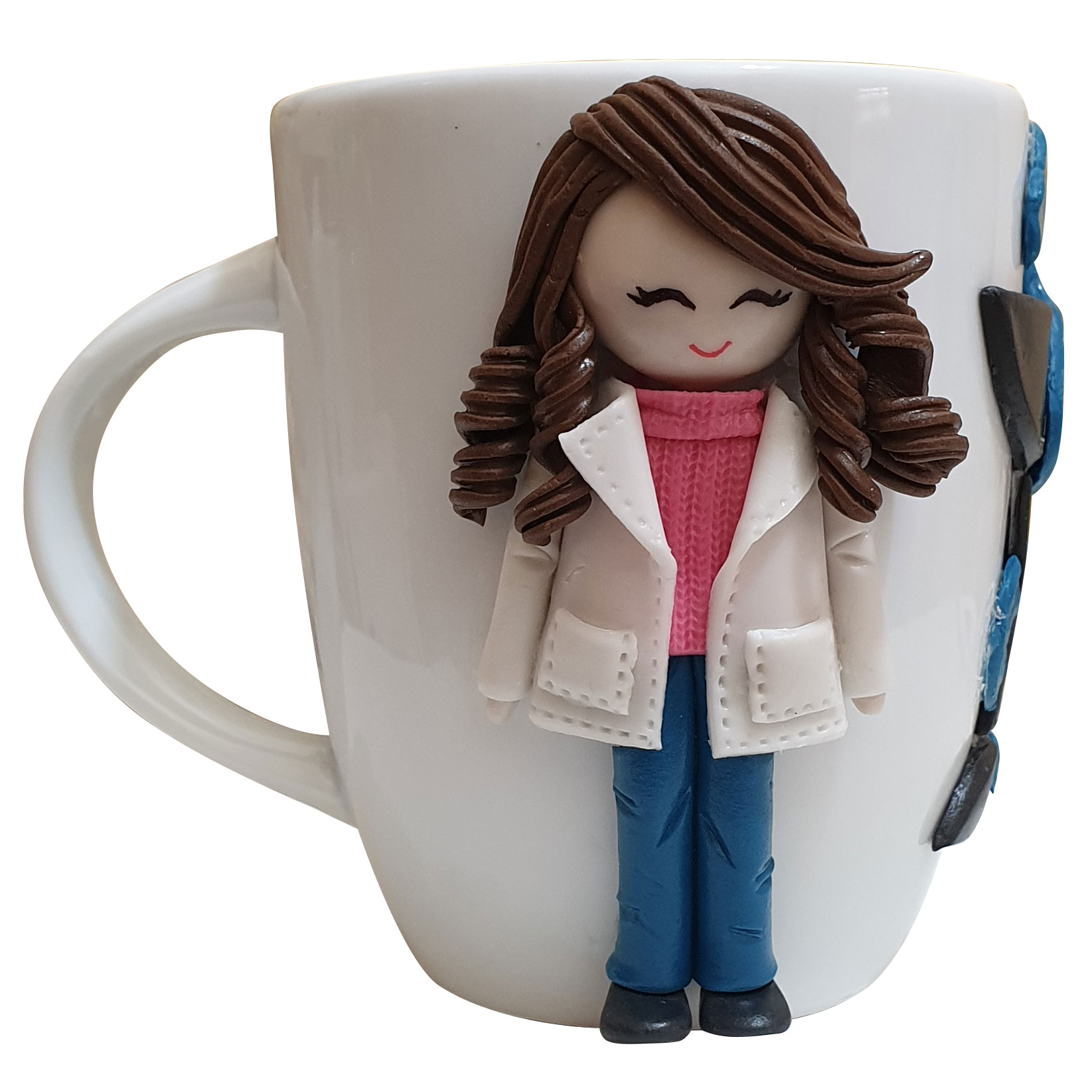 ماگ طرح عروسکی کد H_10001