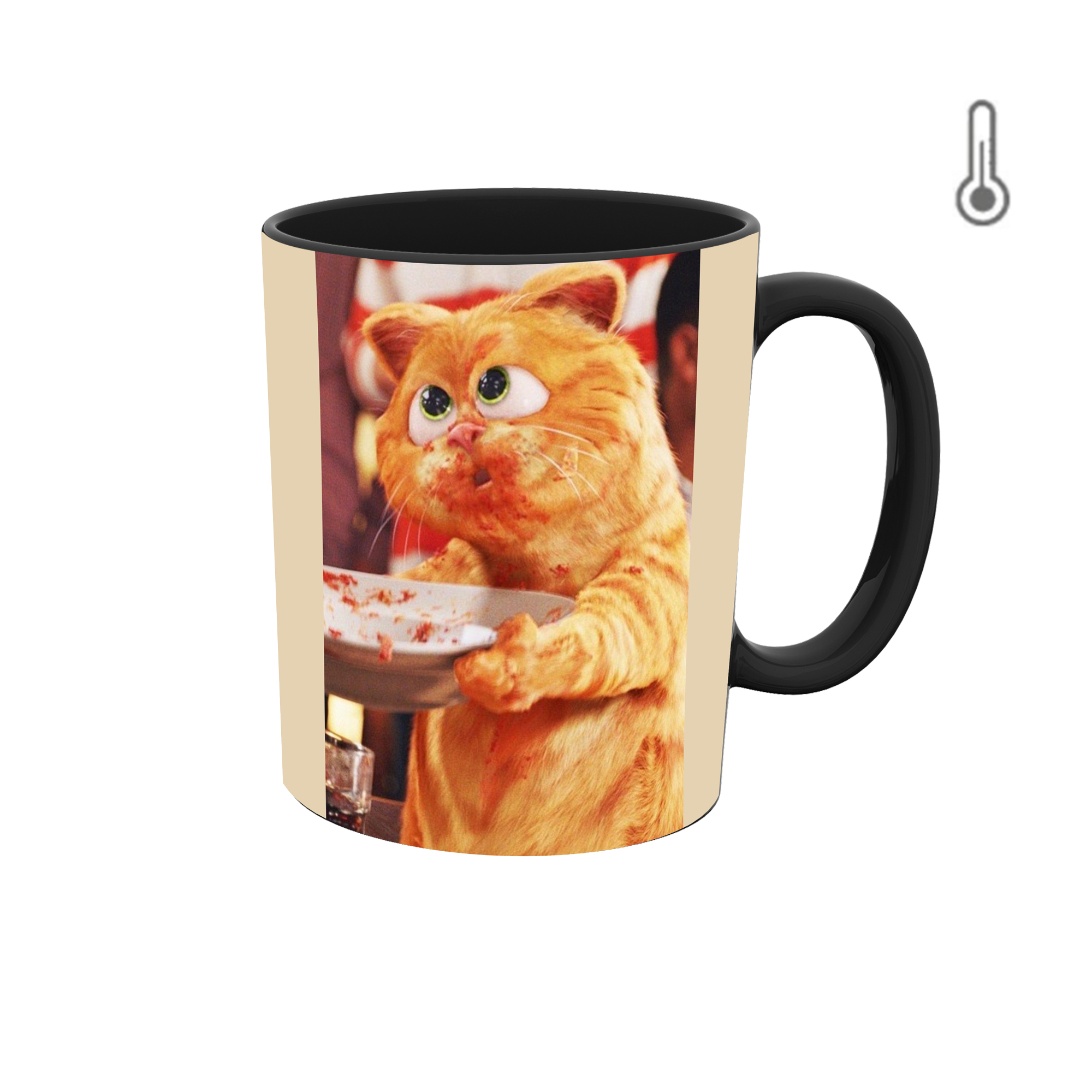 ماگ حرارتی طرح انیمیشن گارفیلد 