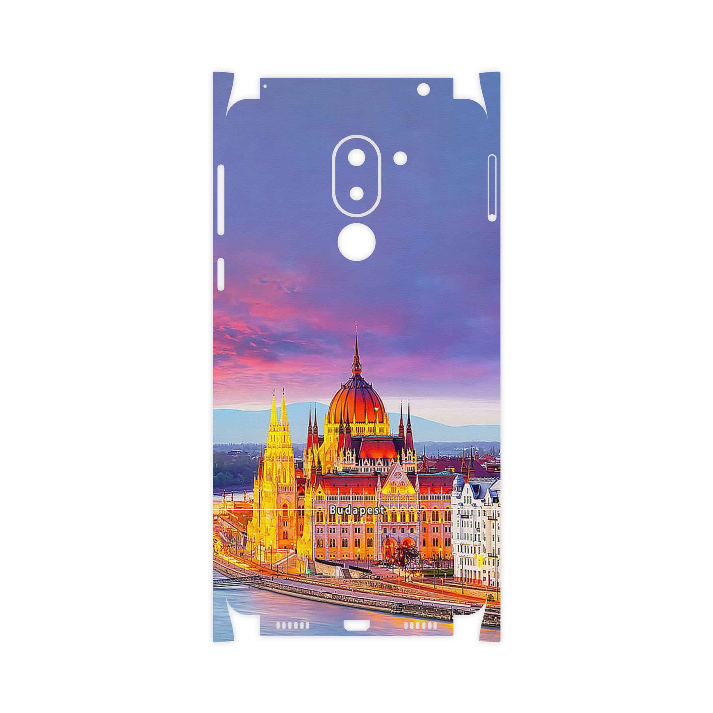 برچسب پوششی ماهوت مدل City of Budapest-FullSkin مناسب برای گوشی موبایل آنر 6X