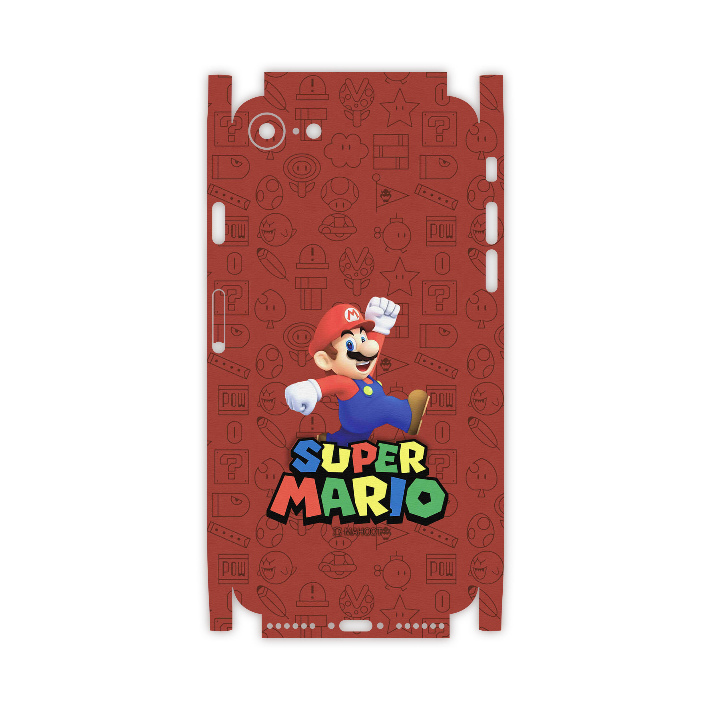 برچسب پوششی ماهوت مدل Super-Mario-Game-FullSkin مناسب برای گوشی موبایل اپل iPhone 8