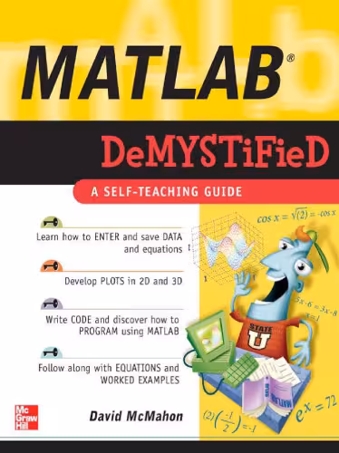 خرید و دانلود نسخه کامل کتاب MATLAB Demystified