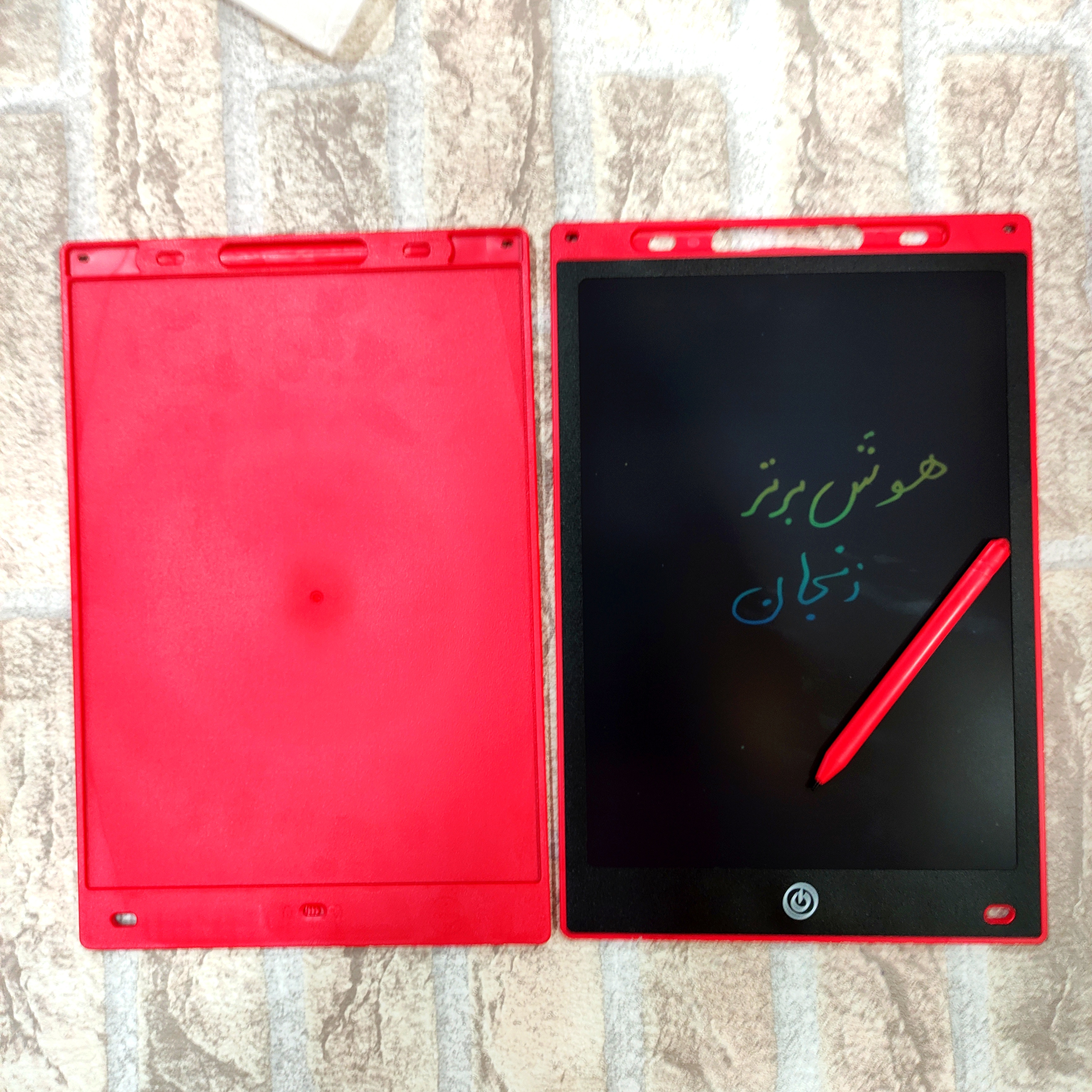 تبلت نقاشی کودک12 اینچ رنگ قرمز