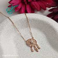 خرید گردنبند طرح جدید مارک ژوپینگ کیفیت عالی رنگ ثابت کد 1515847 - ردگل