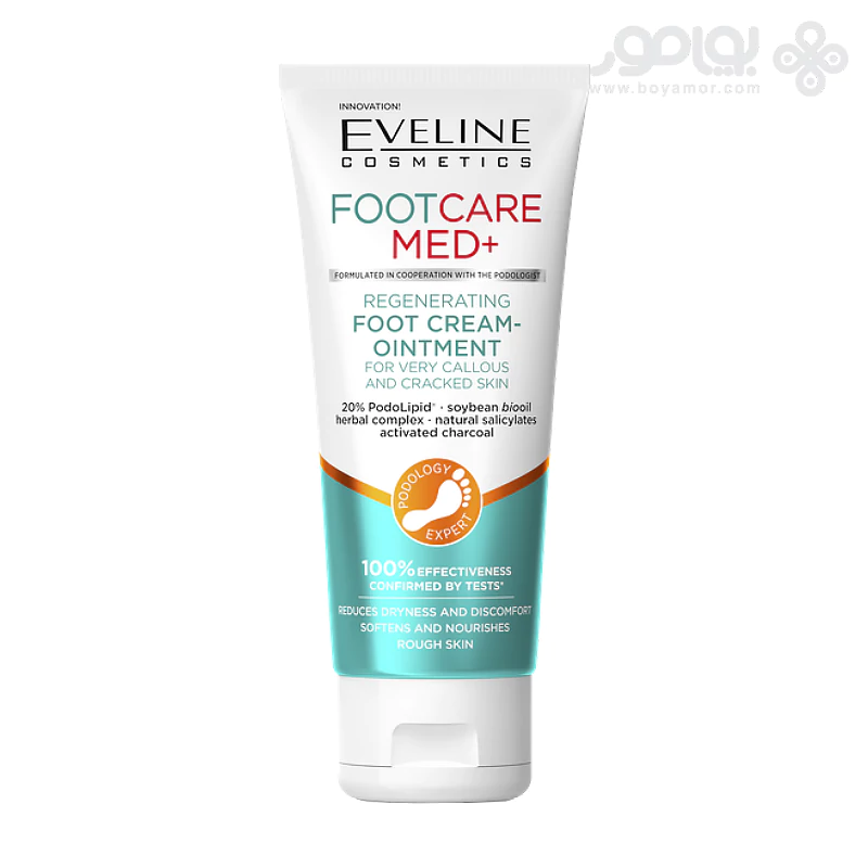 کرم ترک پا اولاین مدل  FOOT CARE MED حجم 100 میل