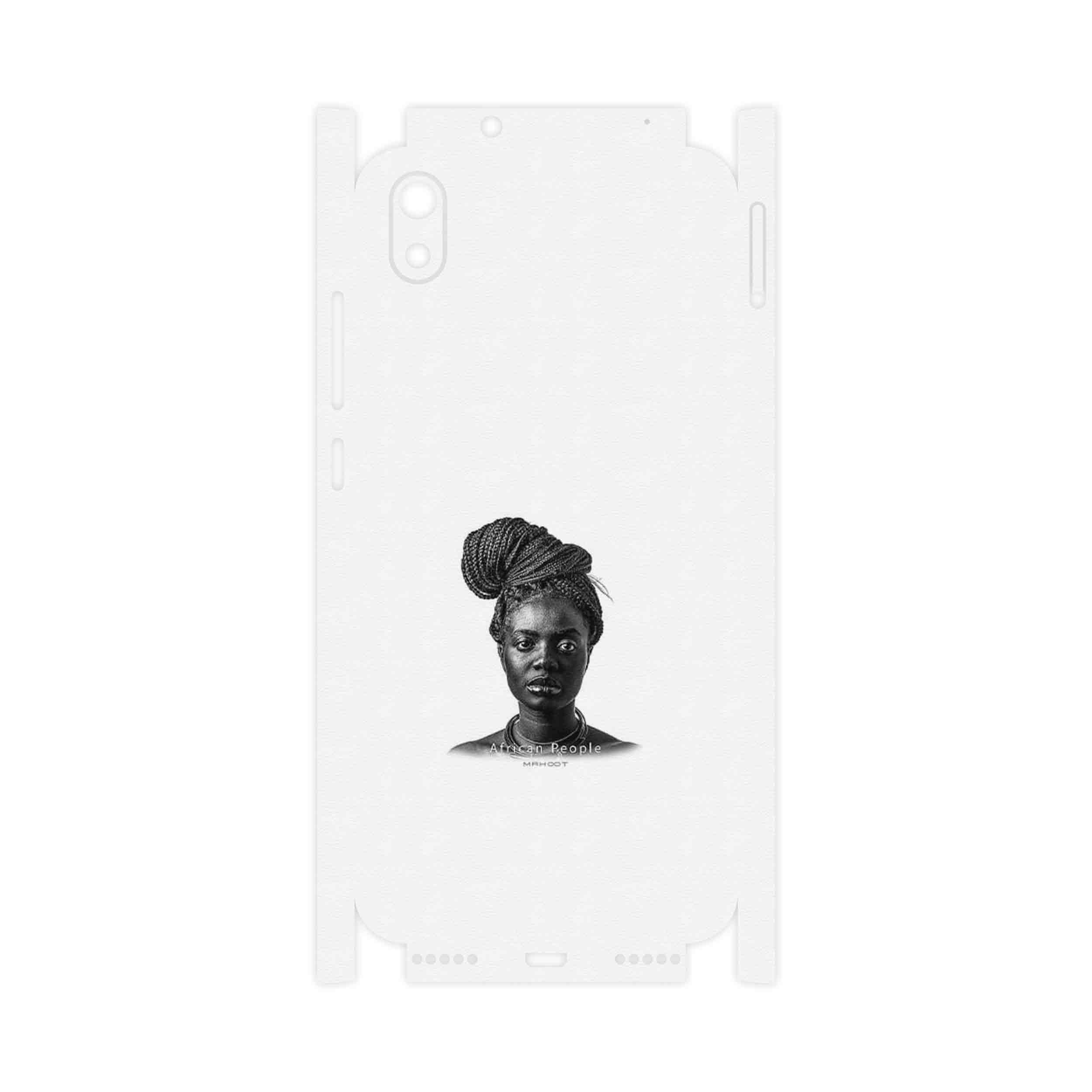 برچسب پوششی ماهوت مدل Portrait of an African Woman-FullSkin مناسب برای گوشی موبایل شیائومی Redmi 7A