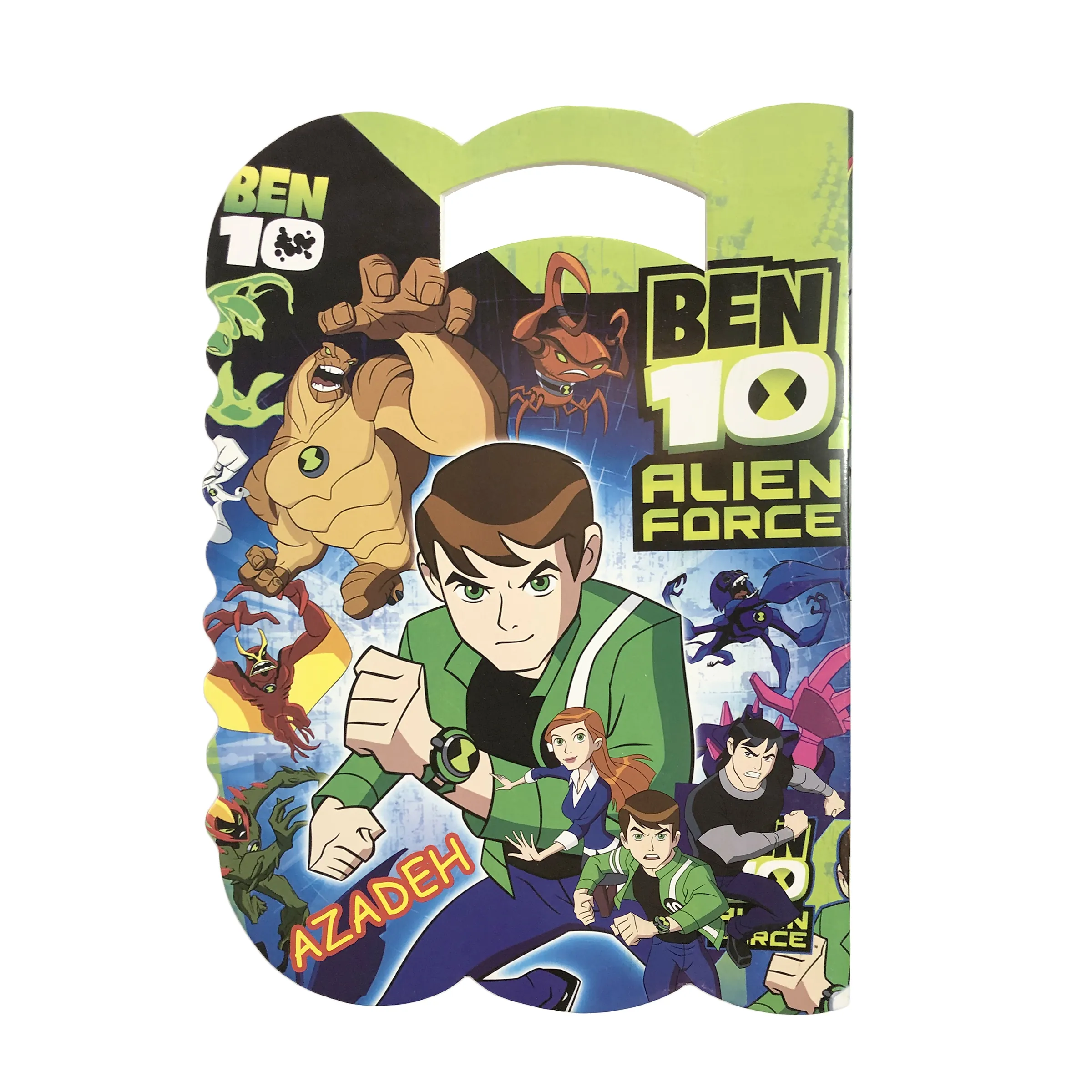 دفتر نقاشی آزاده طرح بن تن