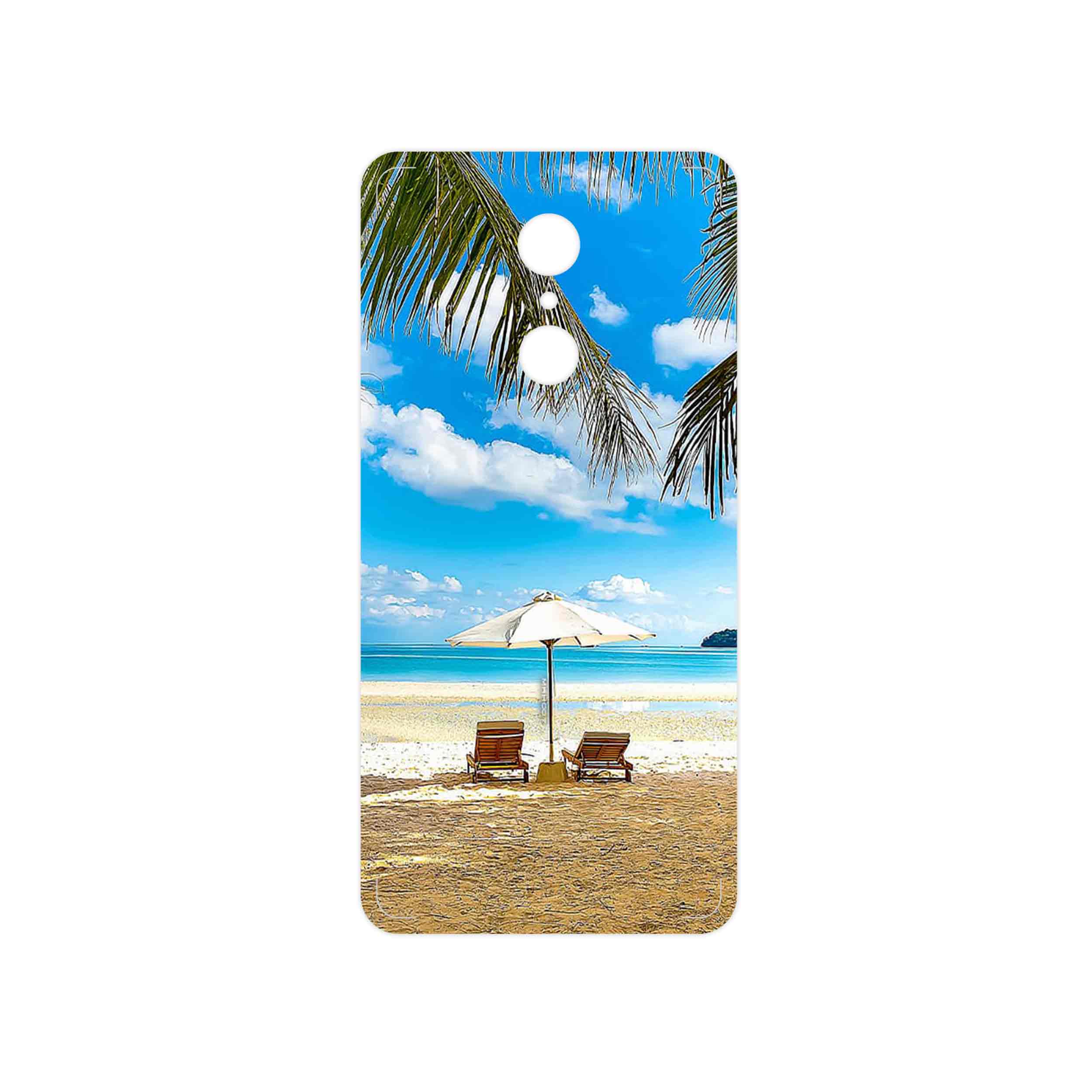 برچسب پوششی ماهوت مدل Beach مناسب برای گوشی موبایل شیائومی REDMI 5