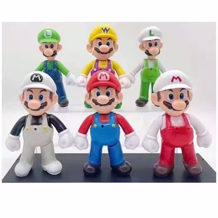 فیگور مدل Super Mario بسته شش عددی 