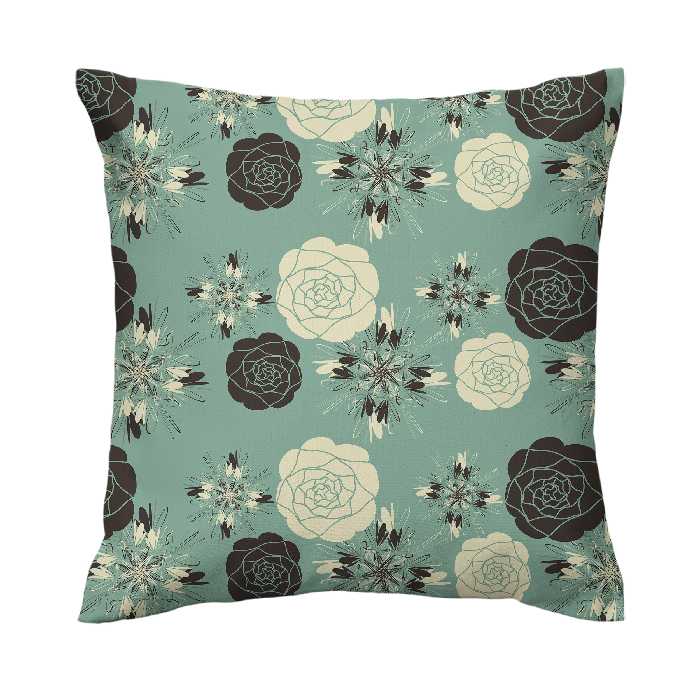 کاور کوسن طرح گل و ستاره کد 4023