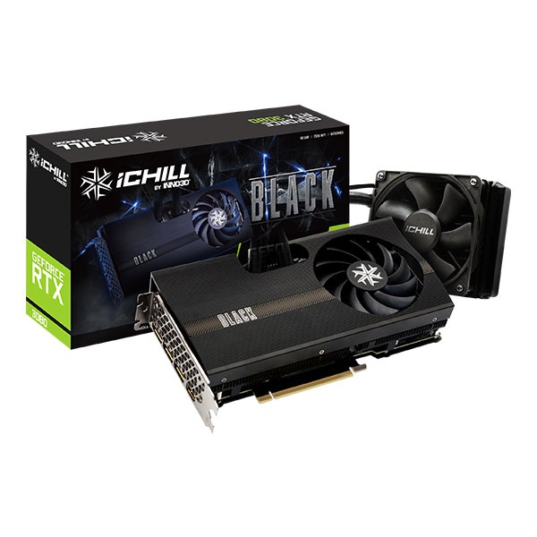 کارت گرافیک اینو تری دی RTX 3080 ICHILL BLACK 10GB