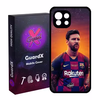 کاور گارد ایکس طرح Messi مدل Glass10123 مناسب برای گوشی موبایل شیائومی Mi 11 Lite