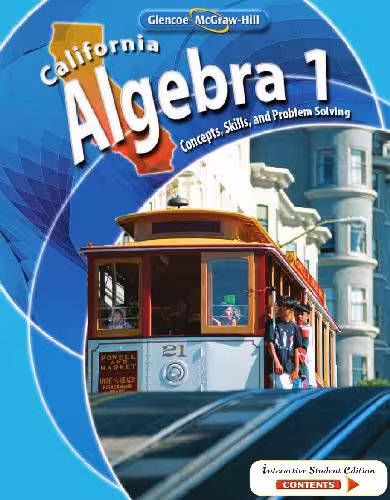 خرید و دانلود نسخه کامل کتاب California algebra 1: concepts, skills, and problem solving