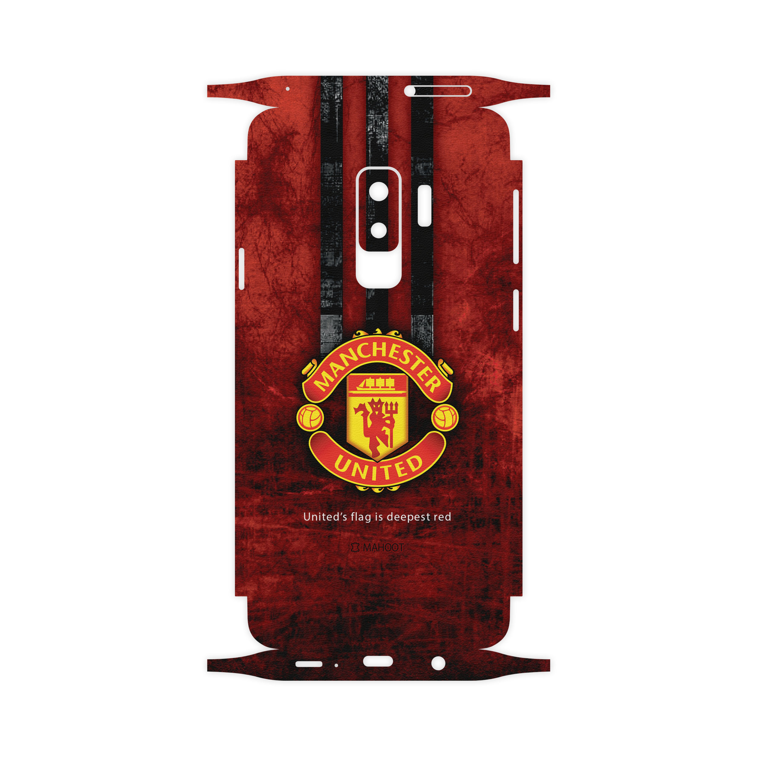 برچسب پوششی ماهوت مدل Manchester-United-FC-FullSkin مناسب برای گوشی موبایل سامسونگ Galaxy S9 Plus