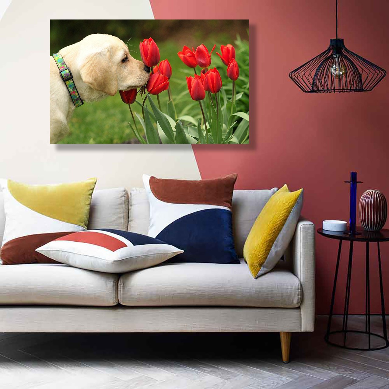 تابلو شاسی طرح حیوانات زیبا کد 00111