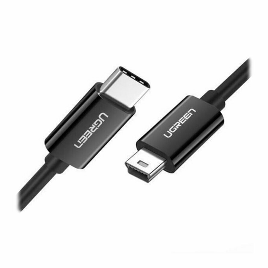 کابل تبدیل 1 متری Type-C به Mini USB یوگرین US242 50445