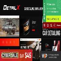 DetailX دیتیلکس قالب تعمیرات خودرو وردپرس